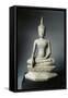 Buddha Statue, Thailand, Thai Civilization-null-Framed Stretched Canvas