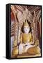 Buddha Statue, Thanboddhay Paya Temple, Monywa, Myanmar (Burma), Asia-Christian Kober-Framed Stretched Canvas