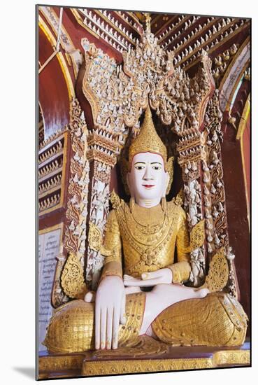 Buddha Statue, Thanboddhay Paya Temple, Monywa, Myanmar (Burma), Asia-Christian Kober-Mounted Photographic Print