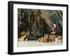 Buddha Statue, Tiger Cave Temple (Wat Tham Suea), Krabi Province, Thailand, Southeast Asia, Asia-Jochen Schlenker-Framed Photographic Print