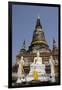 Buddha Statue, Wat Phra Chao Phya-Thai, Ayutthaya, Thailand-Cindy Miller Hopkins-Framed Premium Photographic Print