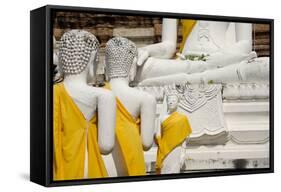 Buddha Statue, Wat Phra Chao Phya-Thai, Ayutthaya, Thailand-Cindy Miller Hopkins-Framed Stretched Canvas