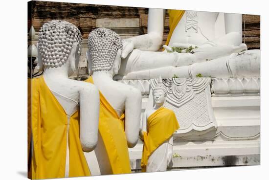 Buddha Statue, Wat Phra Chao Phya-Thai, Ayutthaya, Thailand-Cindy Miller Hopkins-Stretched Canvas