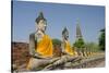 Buddha Statue, Wat Phra Chao Phya-Thai, Ayutthaya, Thailand-Cindy Miller Hopkins-Stretched Canvas