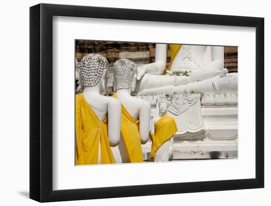 Buddha Statue, Wat Phra Chao Phya-Thai, Ayutthaya, Thailand-Cindy Miller Hopkins-Framed Photographic Print