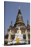 Buddha Statue, Wat Phra Chao Phya-Thai, Ayutthaya, Thailand-Cindy Miller Hopkins-Stretched Canvas