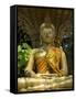 Buddha Statue, Wat Si Muang, Vientiane, Laos, Indochina, Southeast Asia, Asia-Richard Maschmeyer-Framed Stretched Canvas