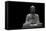 Buddha Statue-videowokart-Framed Stretched Canvas