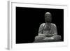 Buddha Statue-videowokart-Framed Art Print