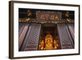 Buddha Statue-Paul Souders-Framed Photographic Print