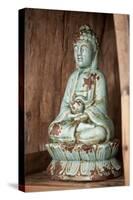Buddha Statue-Nikky Maier-Stretched Canvas