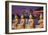 Buddha Statues and Beira Lake-Jon Hicks-Framed Photographic Print