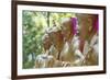 Buddha Statues at Ten Thousand Buddhas Monastery, Shatin, New Territories, Hong Kong, China, Asia-Ian Trower-Framed Photographic Print