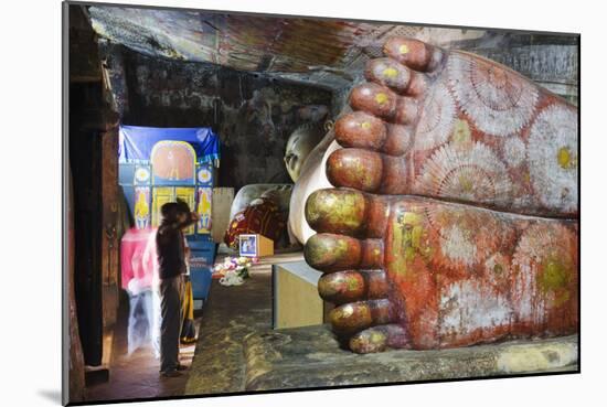 Buddha Statues in Cave 1-Christian Kober-Mounted Photographic Print