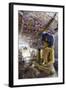 Buddha Statues in Cave 2-Christian Kober-Framed Photographic Print