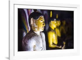 Buddha Statues in Cave 4 (Western Cave)-Matthew Williams-Ellis-Framed Photographic Print