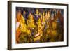 Buddha Statues in Entrance to Shwe Oo Min Natural Cave Pagoda, Pindaya, Myanmar (Burma), Asia-Christian Kober-Framed Photographic Print