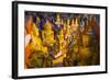 Buddha Statues in Entrance to Shwe Oo Min Natural Cave Pagoda, Pindaya, Myanmar (Burma), Asia-Christian Kober-Framed Photographic Print