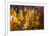 Buddha Statues in Entrance to Shwe Oo Min Natural Cave Pagoda, Pindaya, Myanmar (Burma), Asia-Christian Kober-Framed Photographic Print