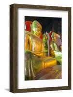 Buddha Statues in Entrance to Shwe Oo Min Natural Cave Pagoda, Pindaya, Myanmar (Burma), Asia-Christian Kober-Framed Photographic Print