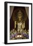 Buddha statues in Wat Chedi Luang, Chiang Mai, Thailand, Southeast Asia, Asia-null-Framed Photographic Print