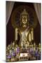 Buddha statues in Wat Chedi Luang, Chiang Mai, Thailand, Southeast Asia, Asia-null-Mounted Photographic Print