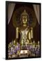 Buddha statues in Wat Chedi Luang, Chiang Mai, Thailand, Southeast Asia, Asia-null-Framed Photographic Print