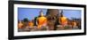 Buddha Statues Near Bangkok Thailand-null-Framed Photographic Print