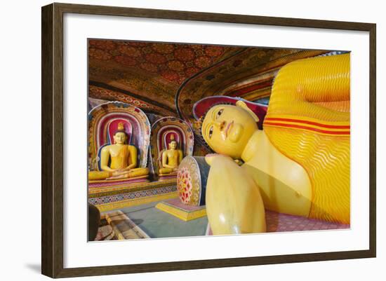 Buddha Statues, Southern Province, Sri Lanka, Asia-Christian Kober-Framed Photographic Print
