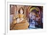 Buddha Statues, Thanboddhay Paya Temple, Monywa, Myanmar (Burma), Asia-Christian Kober-Framed Photographic Print