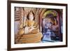 Buddha Statues, Thanboddhay Paya Temple, Monywa, Myanmar (Burma), Asia-Christian Kober-Framed Photographic Print