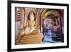 Buddha Statues, Thanboddhay Paya Temple, Monywa, Myanmar (Burma), Asia-Christian Kober-Framed Photographic Print