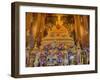 Buddha Staues inside the Wat Pho Temple in Bangkok-Terry Eggers-Framed Photographic Print