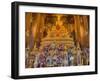 Buddha Staues inside the Wat Pho Temple in Bangkok-Terry Eggers-Framed Photographic Print