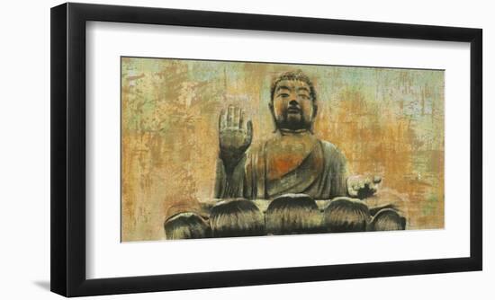 Buddha the Enlightened-Dario Moschetta-Framed Art Print
