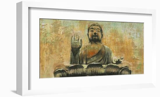 Buddha the Enlightened-Dario Moschetta-Framed Art Print