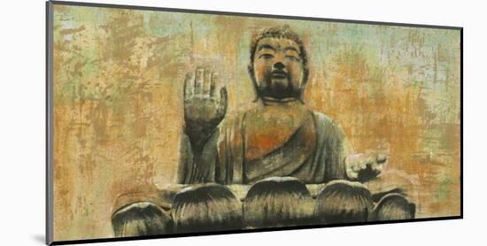 Buddha the Enlightened-Dario Moschetta-Mounted Art Print