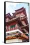 Buddha Tooth Relic Temple, Chinatown, Singapore, Southeast Asia, Asia-Fraser Hall-Framed Stretched Canvas