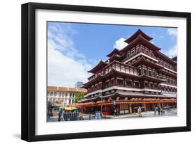 Buddha Tooth Relic Temple, Chinatown, Singapore, Southeast Asia, Asia-Fraser Hall-Framed Photographic Print