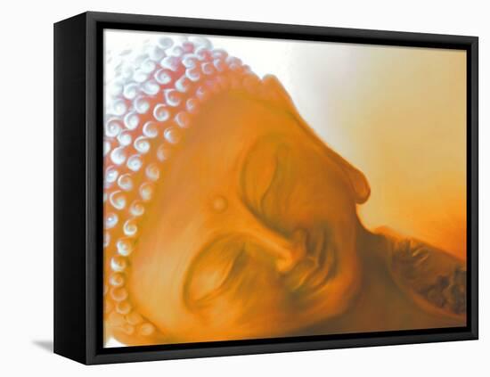 Buddha-Tranquillity-Christine Ganz-Framed Stretched Canvas