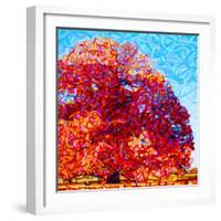 Buddha Tree-Mandy Budan-Framed Giclee Print