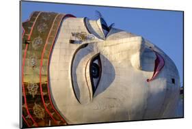 Buddha Win Sein, the Longest Reclining Buddha in the World, Mawlamyine (Moulmein)-Nathalie Cuvelier-Mounted Photographic Print
