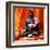 Buddha with Flowers-Stephane De Bourgies-Framed Art Print