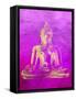Buddha-GI ArtLab-Framed Stretched Canvas