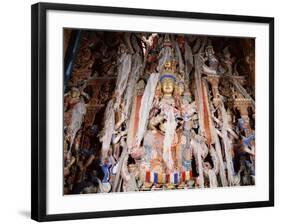 Buddha-WizData-Framed Art Print