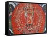 Buddha-WizData-Framed Stretched Canvas