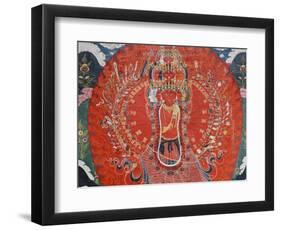 Buddha-WizData-Framed Art Print