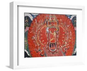 Buddha-WizData-Framed Art Print