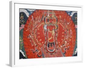 Buddha-WizData-Framed Art Print