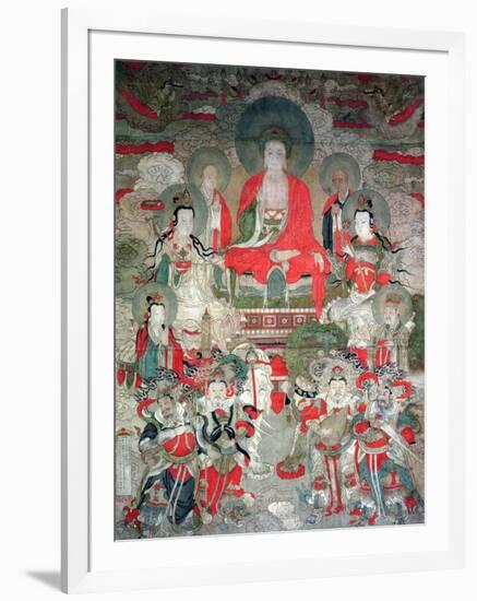 Buddhas, 1675-Chinese School-Framed Giclee Print